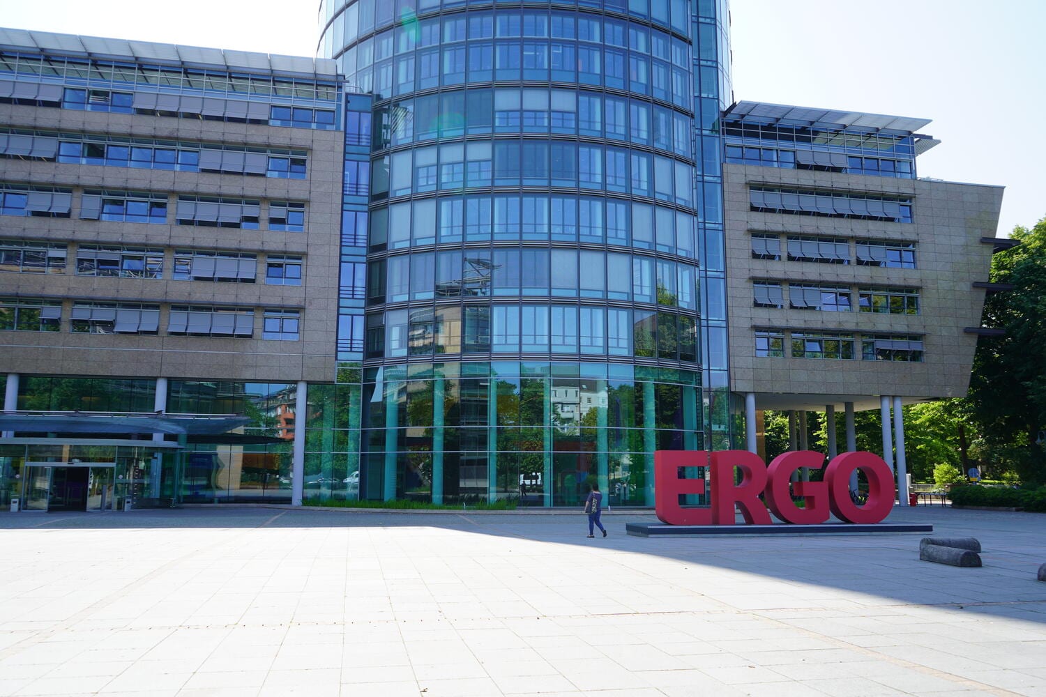 Front of ERGO building Front of ERGO building